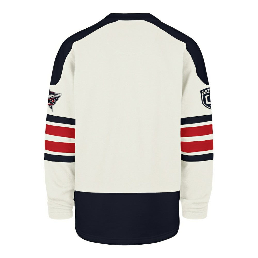 Columbus Blue Jackets '47 Pond Hockey Trio Eternal Lacer Sweatshirt Sale