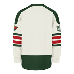 Minnesota Wild '47 Pond Hockey Trio Eternal Lacer Sweatshirt Sale