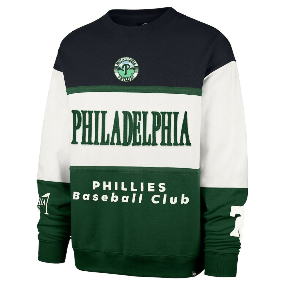 Philadelphia Phillies '47 Tee Up Maximalist Fleece Sweatshirt | MLB On Sale
