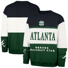 Atlanta Braves '47 Tee Up Maximalist Fleece Sweatshirt | MLB Outlet