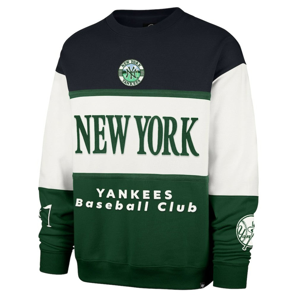 New York Yankees '47 Tee Up Maximalist Fleece Sweatshirt | MLB Near me
