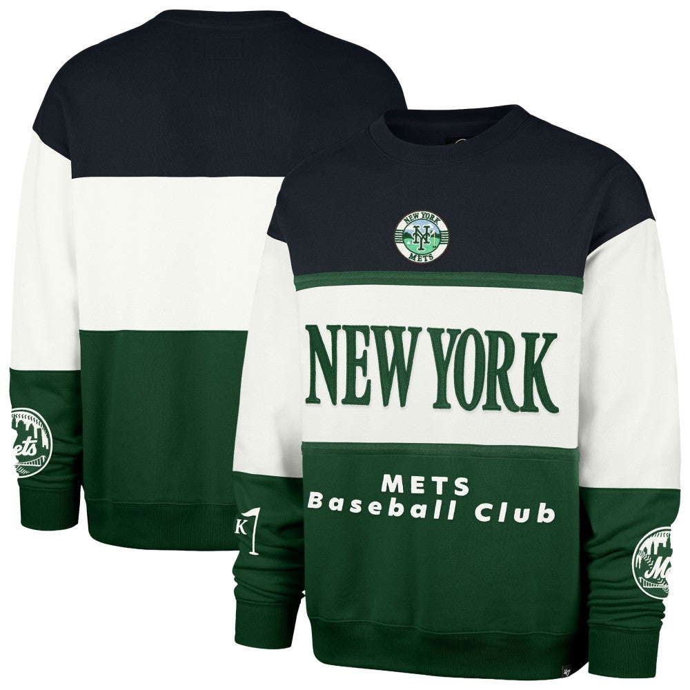 New York Mets '47 Tee Up Maximalist Fleece Sweatshirt | MLB New