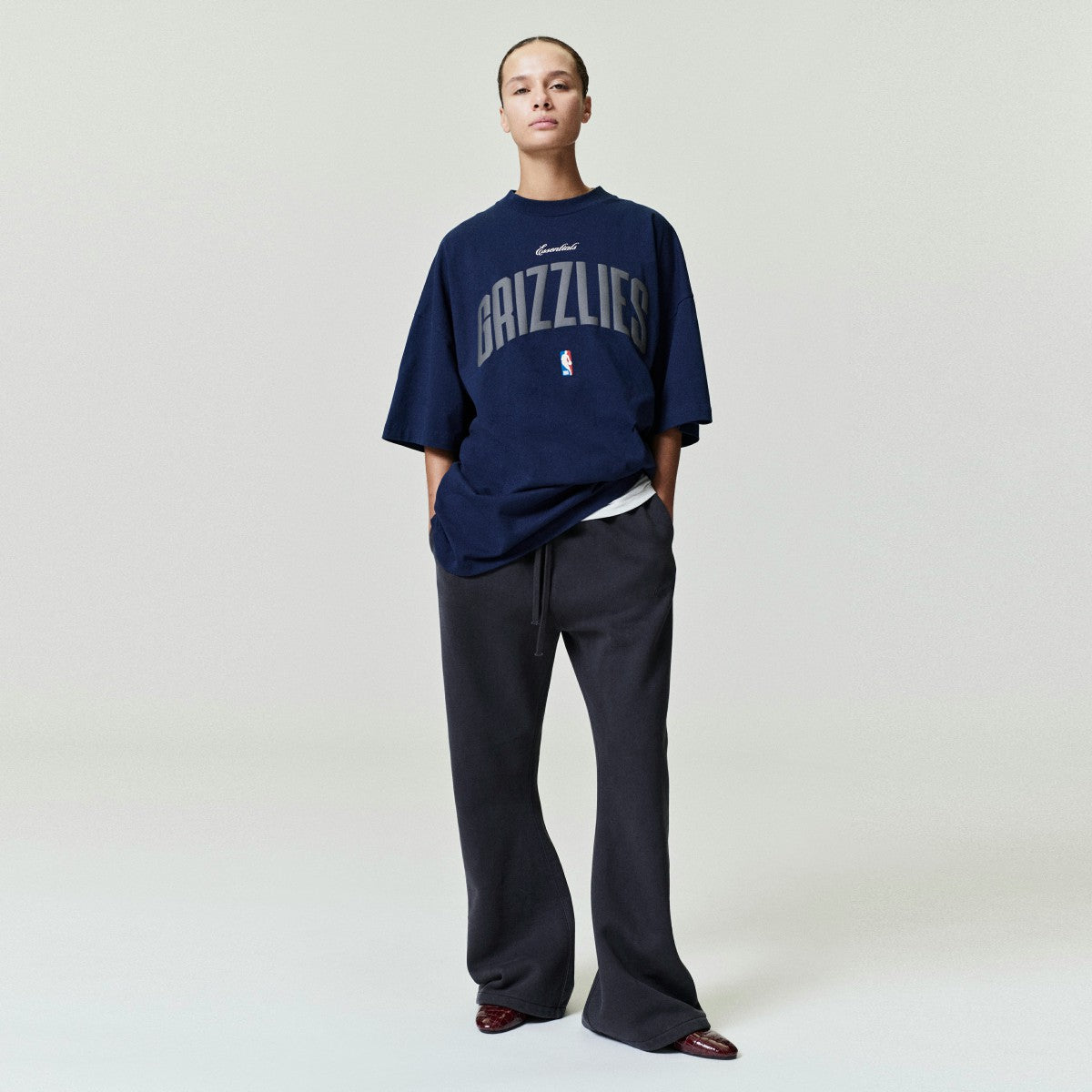 Memphis Grizzlies Fear of God x NBA Unisex 90s Fit T-Shirt New