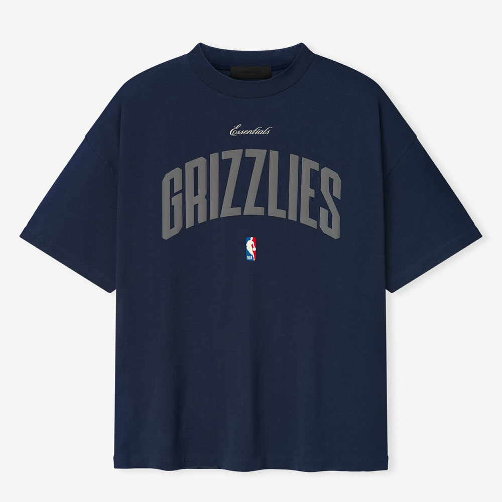 Memphis Grizzlies Fear of God x NBA Unisex 90s Fit T-Shirt New