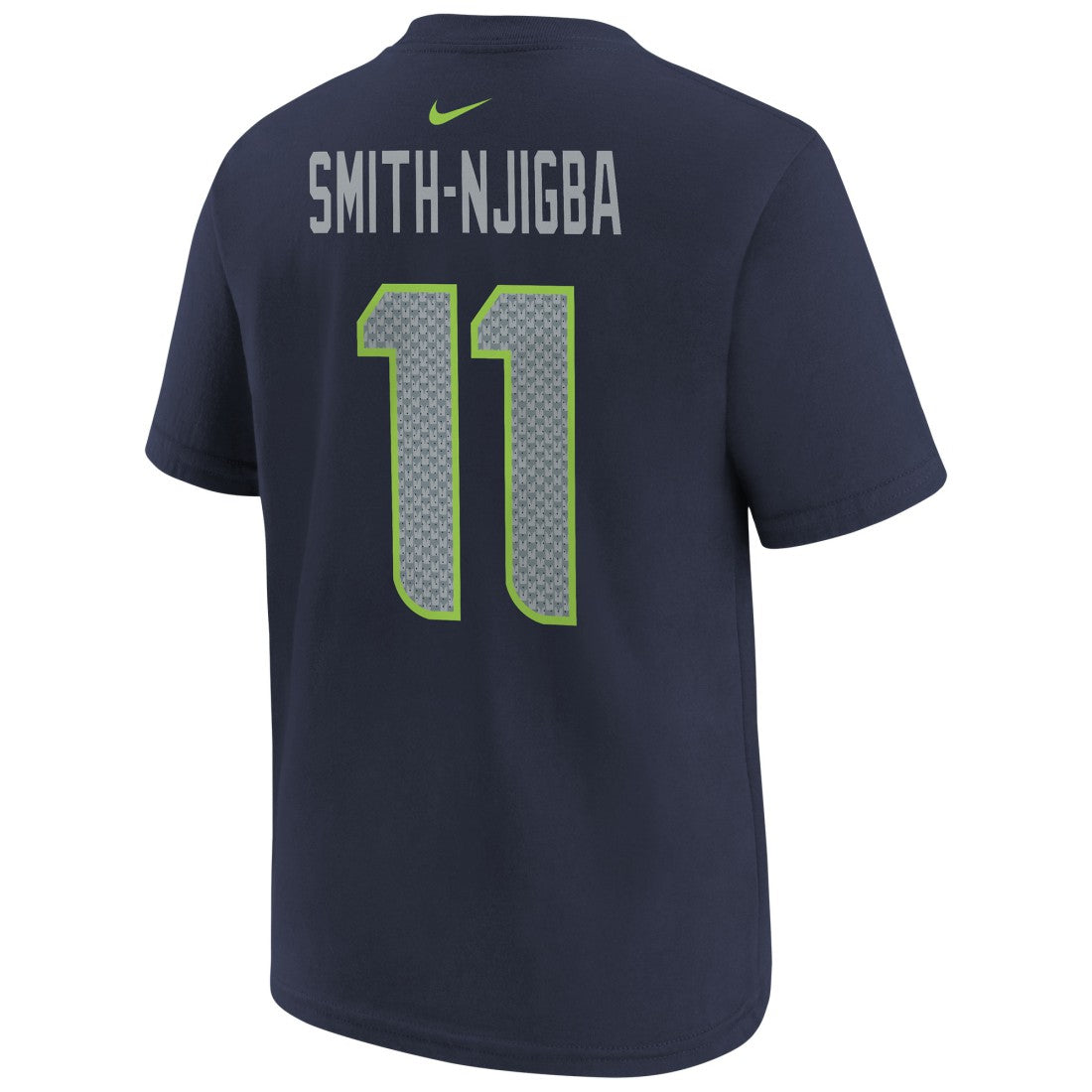 Seattle Seahawks Nike Jaxon Smith-Njigba  Youth Super Bowl LX Patch Name & Number T-Shirt