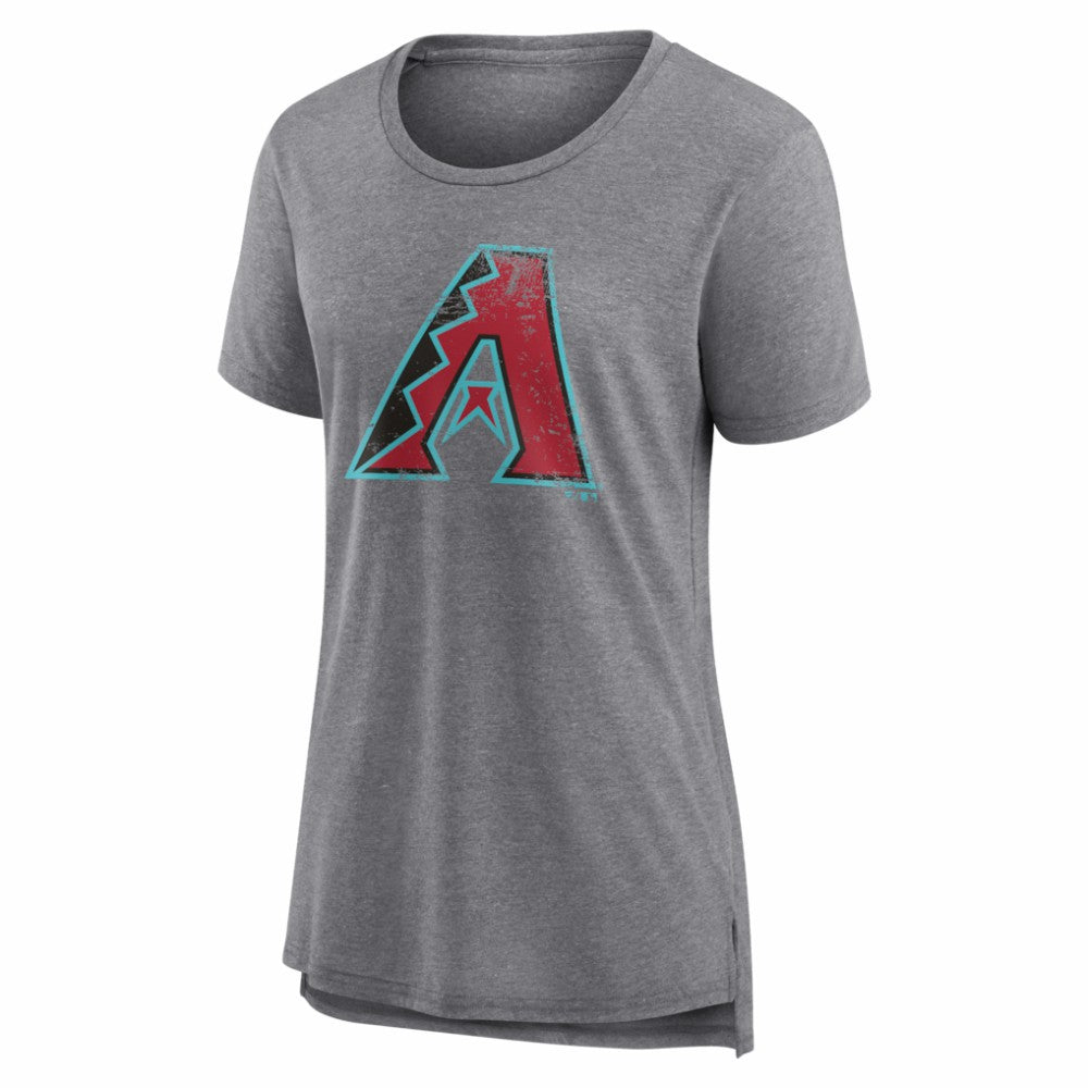 Arizona Diamondbacks Women's Heritage Personalized Any Name & Number Tri-Blend T-Shirt | MLB New