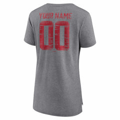 Arizona Diamondbacks Women's Heritage Personalized Any Name & Number Tri-Blend T-Shirt | MLB New