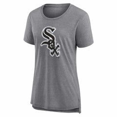 Chicago White Sox Women's Heritage Personalized Any Name & Number Tri-Blend T-Shirt | MLB On Sale