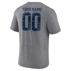 Cleveland Guardians Heritage Personalized Any Name & Number Tri-Blend T-Shirt | MLB For sale
