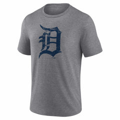 Detroit Tigers Heritage Personalized Any Name & Number Tri-Blend T-Shirt | MLB Outlet