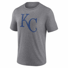 Kansas City Royals Heritage Personalized Any Name & Number Tri-Blend T-Shirt | MLB New