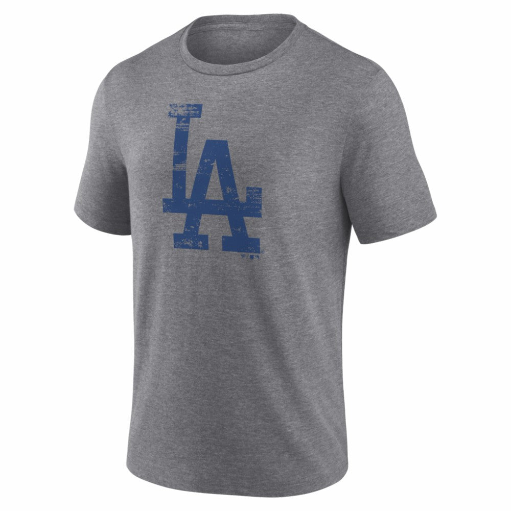 Los Angeles Dodgers Heritage Personalized Any Name & Number Tri-Blend T-Shirt | MLB For sale