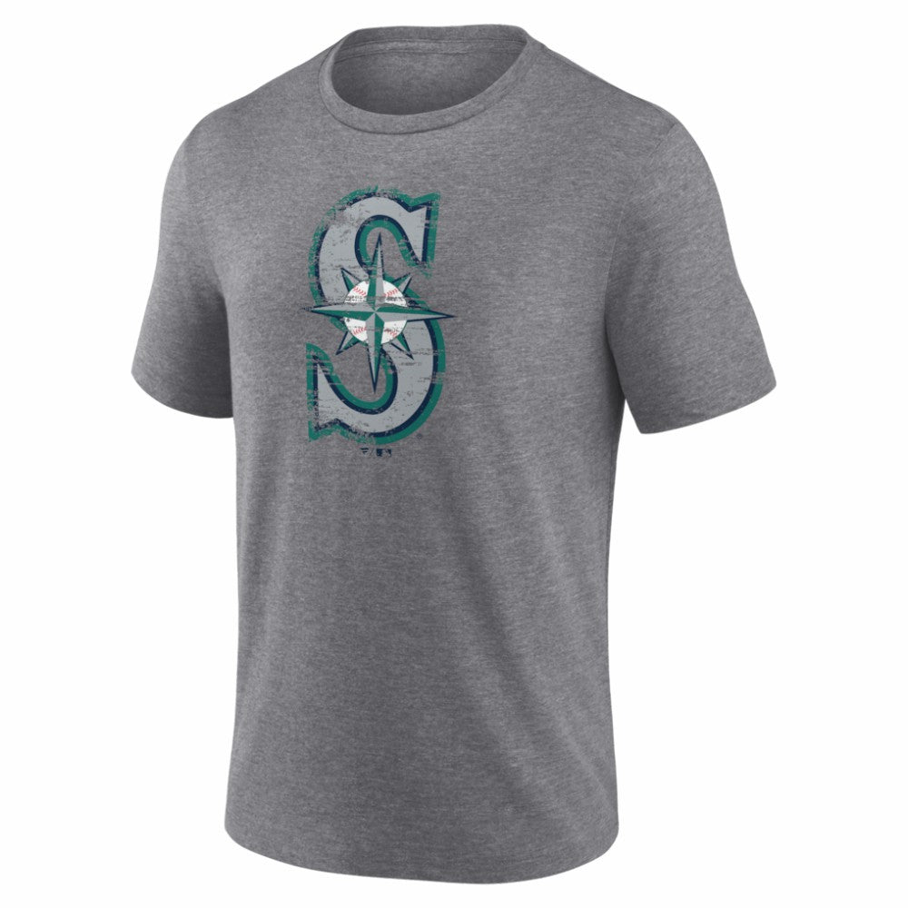 Seattle Mariners Heritage Personalized Any Name & Number Tri-Blend T-Shirt | MLB Near me