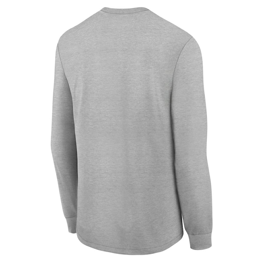New England Patriots Nike Youth 2025 AFC Champions Locker Room Trophy Collection Long Sleeve T-Shirt