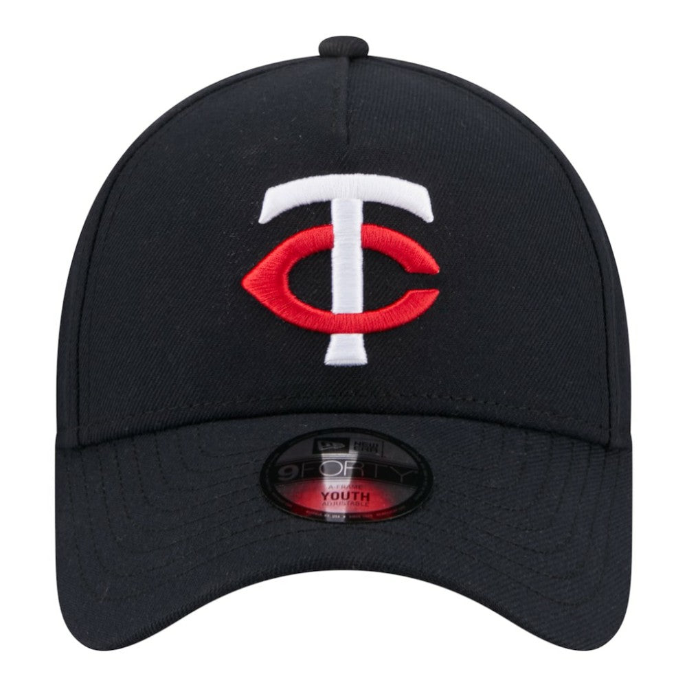 Minnesota Twins New Era Youth 9FORTY A-Frame Adjustable Hat | MLB Discount