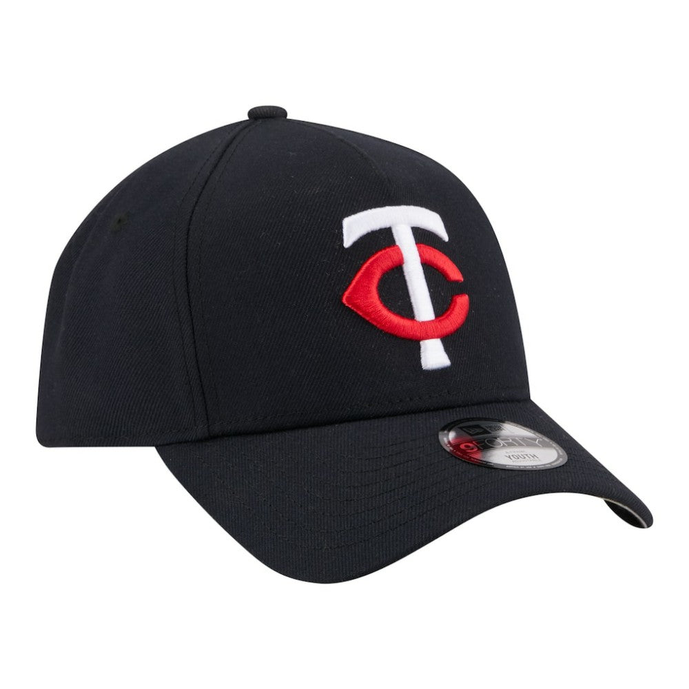 Minnesota Twins New Era Youth 9FORTY A-Frame Adjustable Hat | MLB Discount