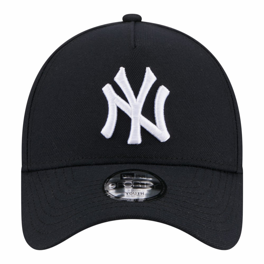 New York Yankees New Era Youth 9FORTY A-Frame Adjustable Hat | MLB For sale