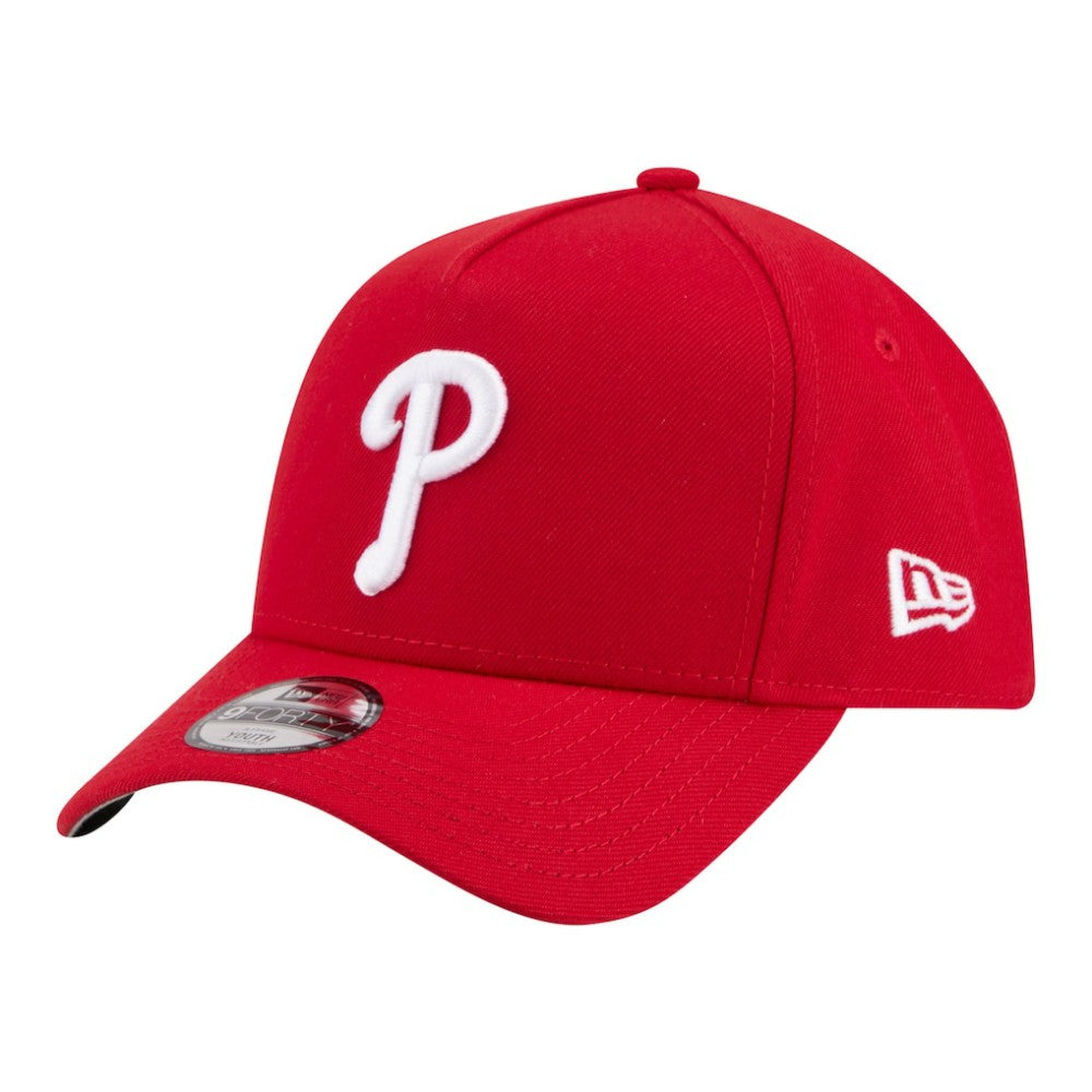 Philadelphia Phillies New Era Youth 9FORTY A-Frame Adjustable Hat | MLB US