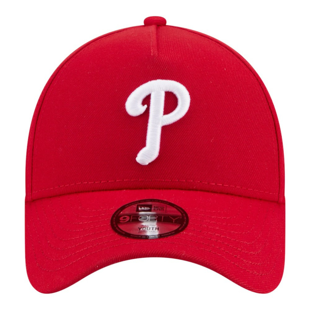 Philadelphia Phillies New Era Youth 9FORTY A-Frame Adjustable Hat | MLB US