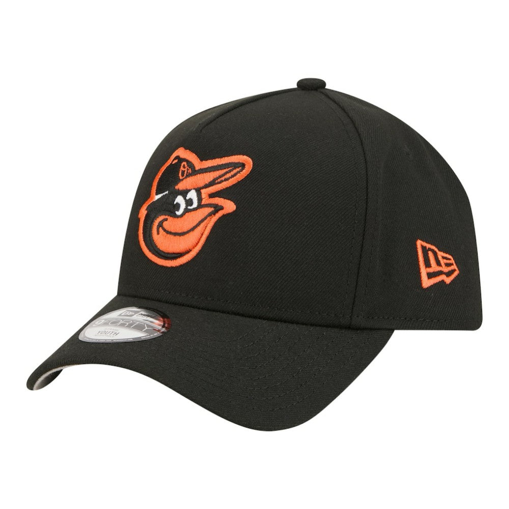 Baltimore Orioles New Era Youth 9FORTY A-Frame Adjustable Hat | MLB Discount