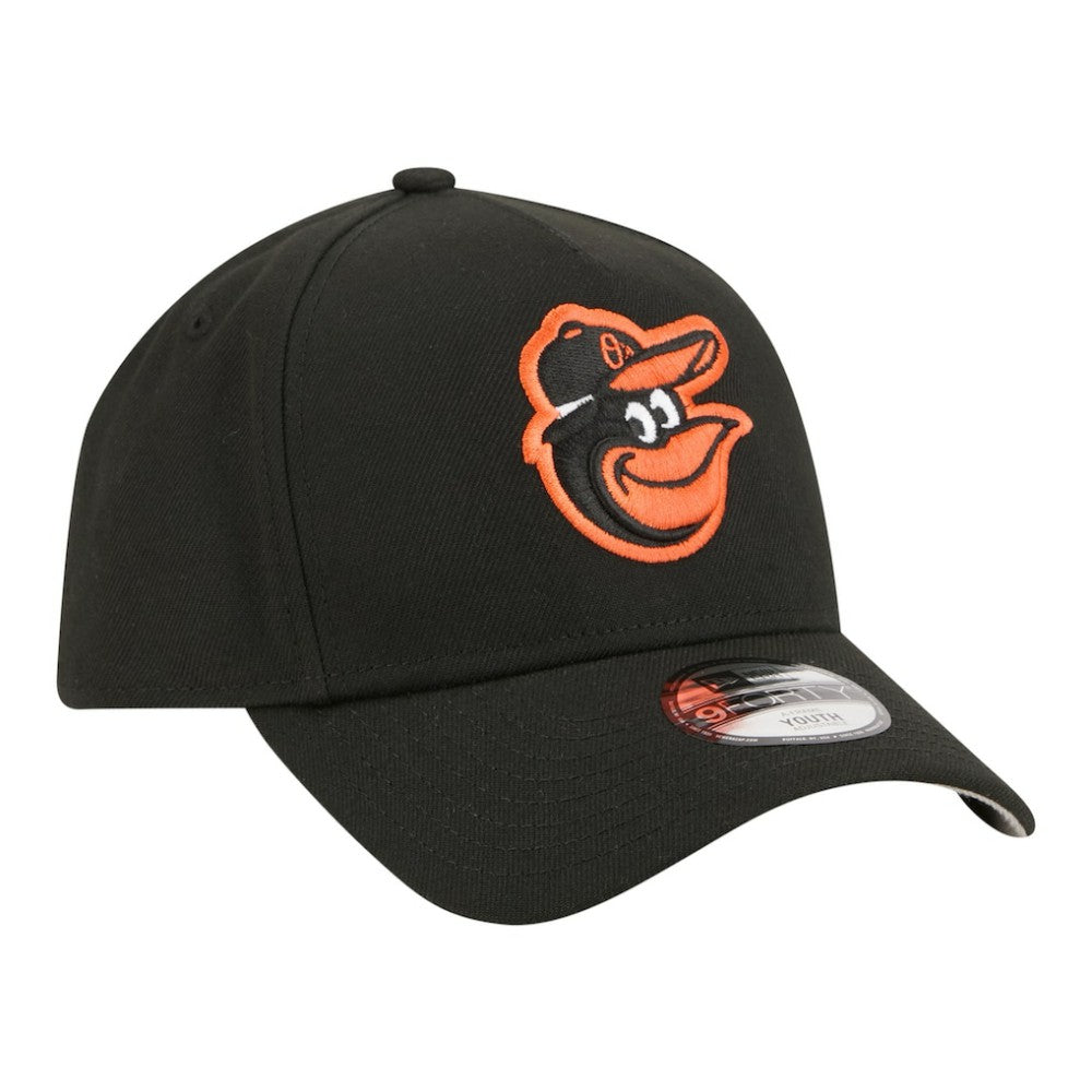 Baltimore Orioles New Era Youth 9FORTY A-Frame Adjustable Hat | MLB Discount