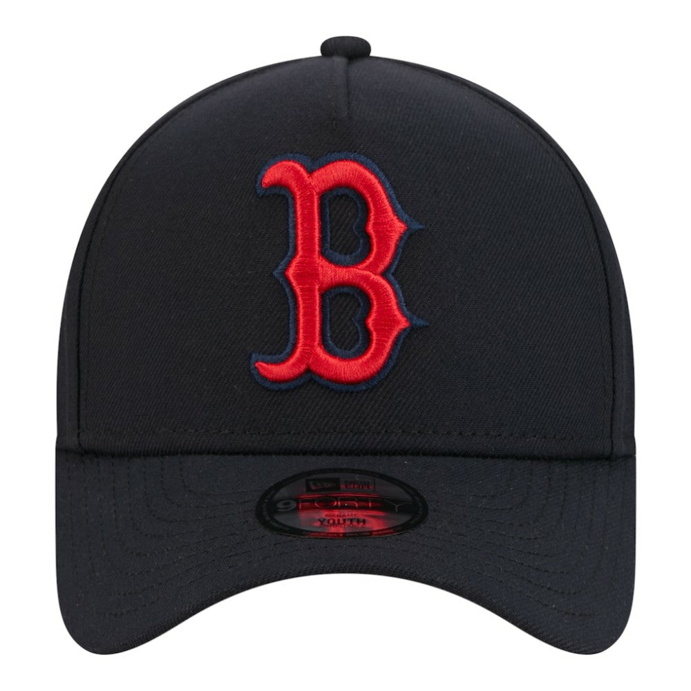 Boston Red Sox New Era Youth 9FORTY A-Frame Adjustable Hat | MLB On Sale