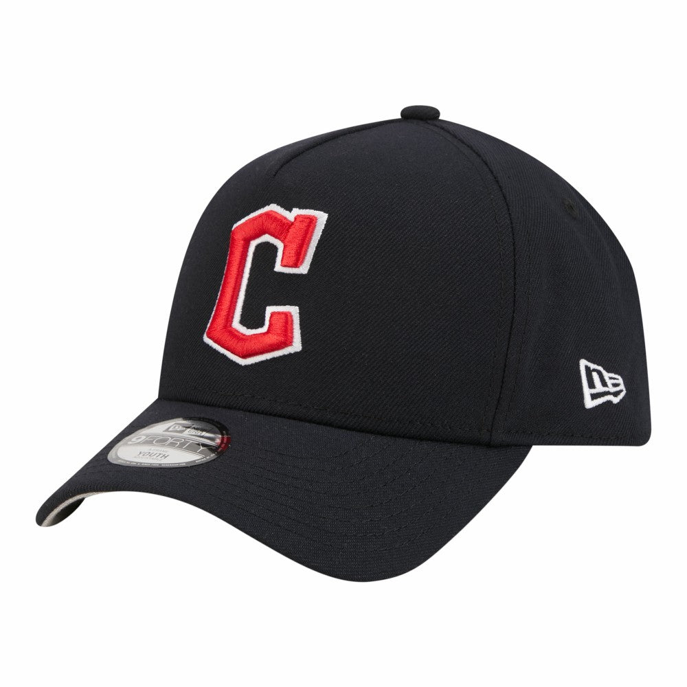 Cleveland Guardians New Era Youth 9FORTY A-Frame Adjustable Hat | MLB US