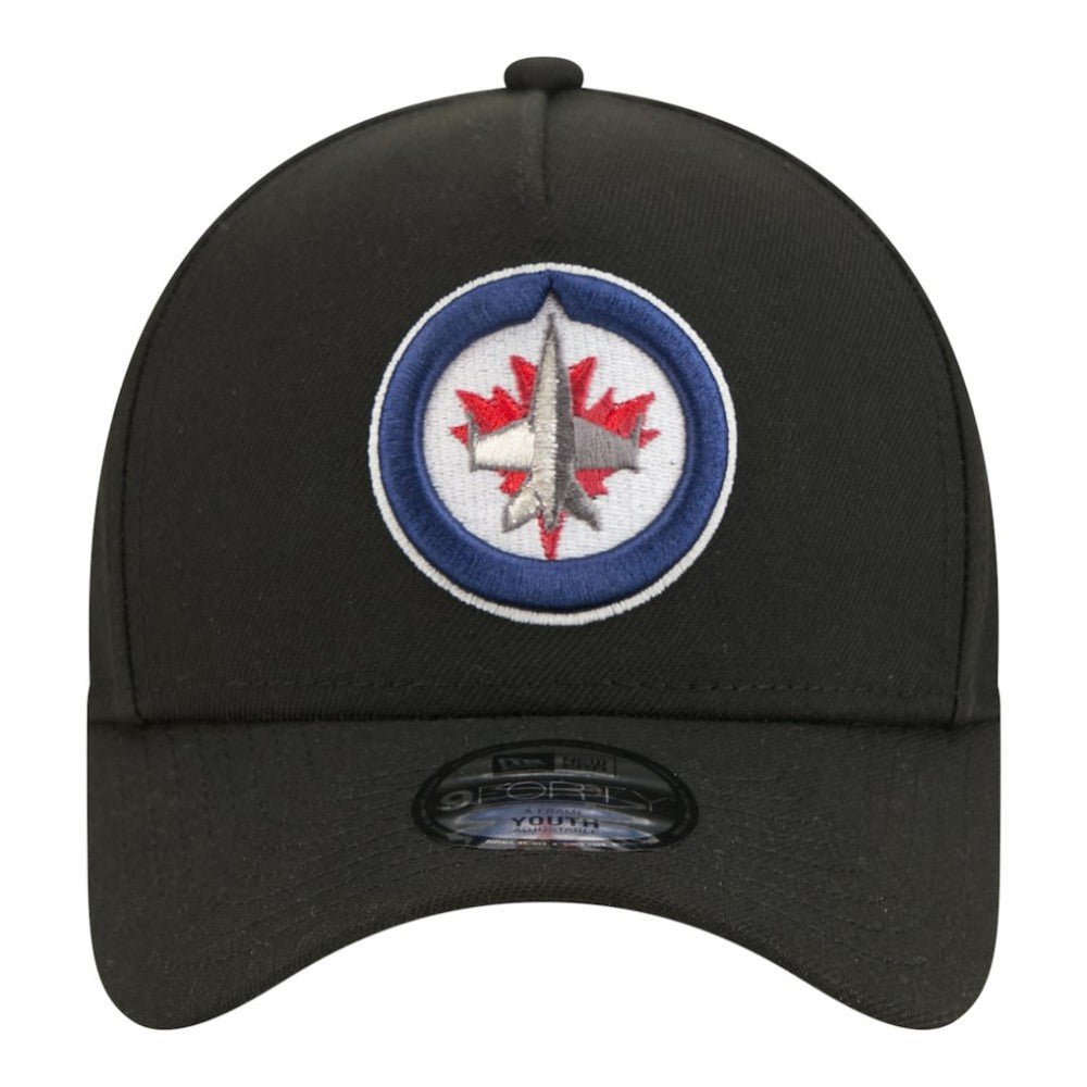 Winnipeg Jets New Era Youth 9FORTY A-Frame Adjustable Hat Discount