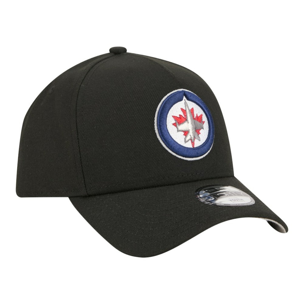 Winnipeg Jets New Era Youth 9FORTY A-Frame Adjustable Hat Discount