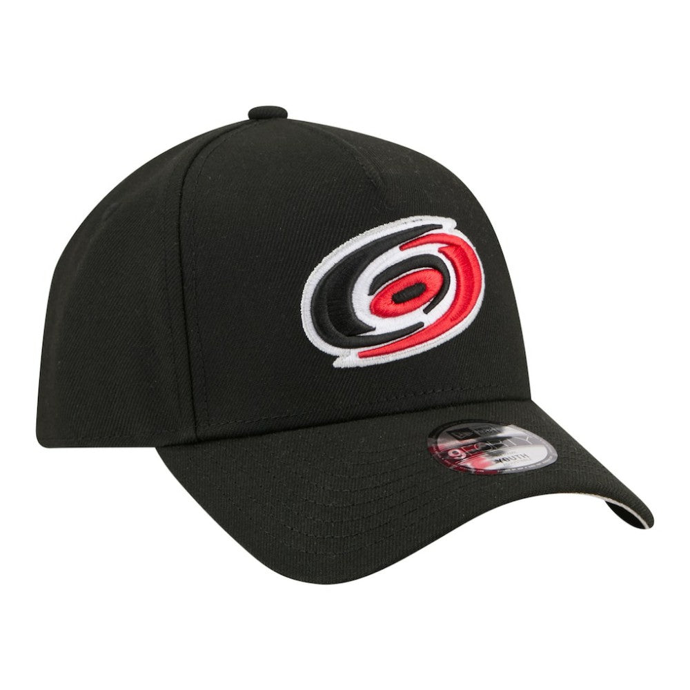 Carolina Hurricanes New Era Youth 9FORTY A-Frame Adjustable Hat For Sale