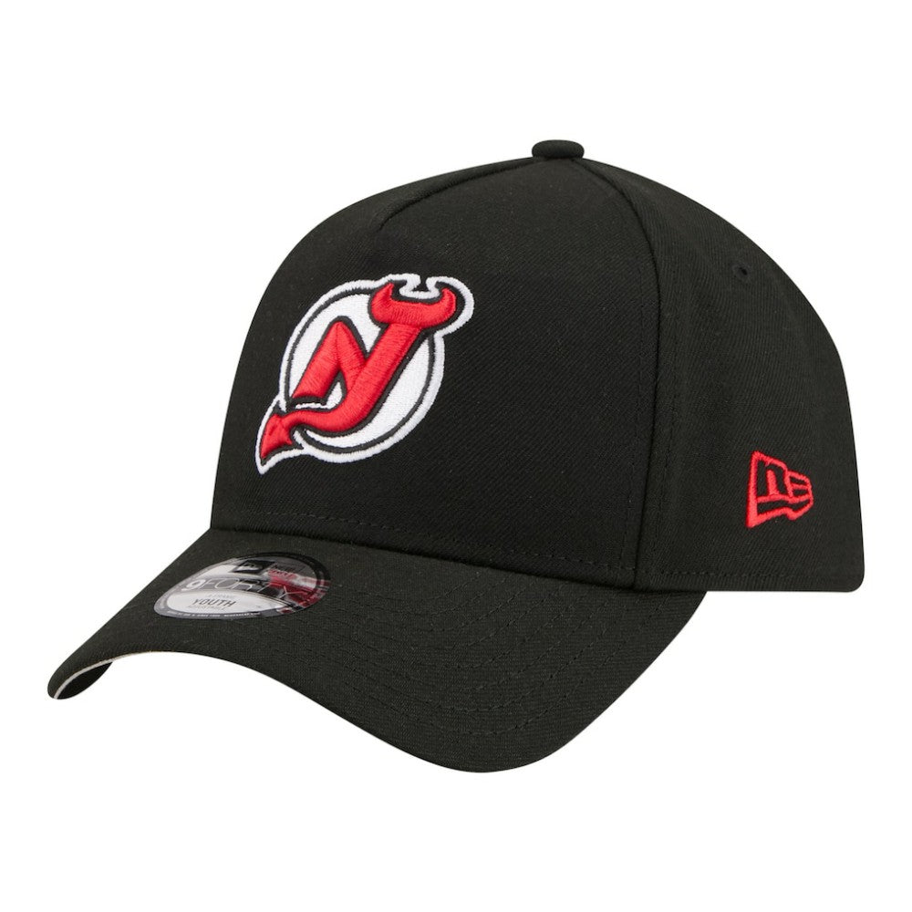 New Jersey Devils New Era Youth 9FORTY A-Frame Adjustable Hat Sale