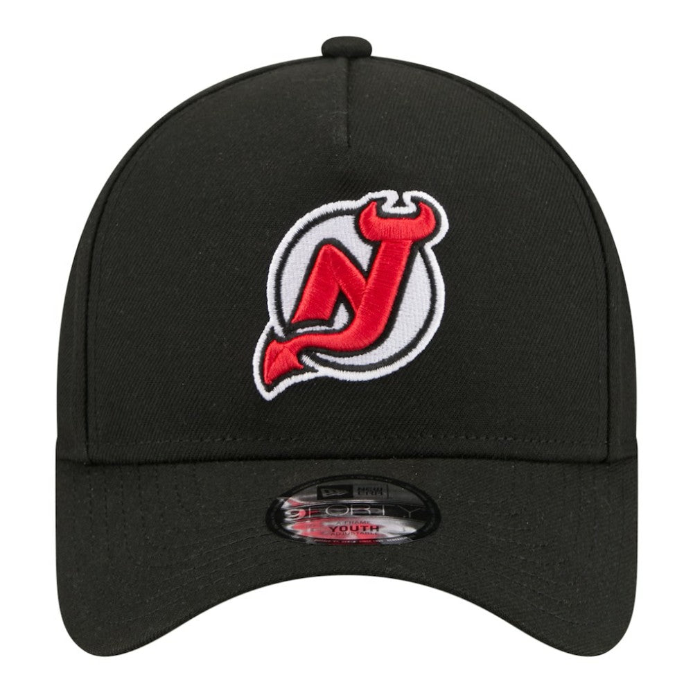 New Jersey Devils New Era Youth 9FORTY A-Frame Adjustable Hat Sale