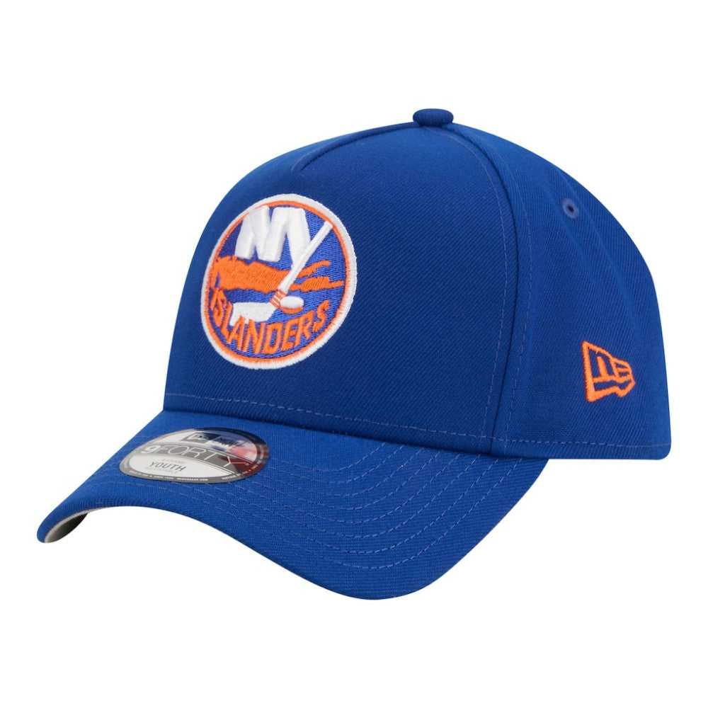 New York Islanders New Era Youth 9FORTY A-Frame Adjustable Hat On Sale