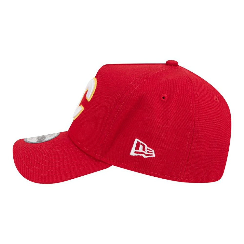 Calgary Flames New Era Youth 9FORTY A-Frame Adjustable Hat Online