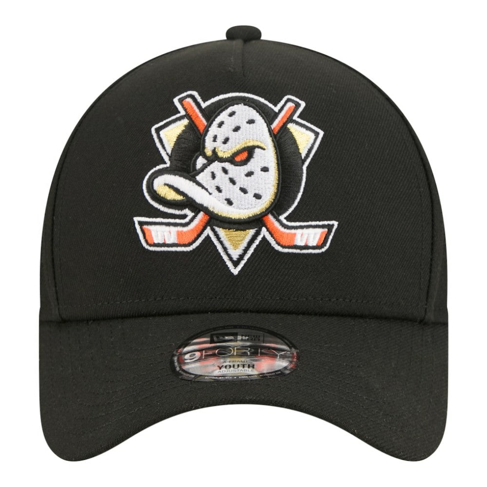 Anaheim Ducks New Era Youth 9FORTY A-Frame Adjustable Hat Outlet