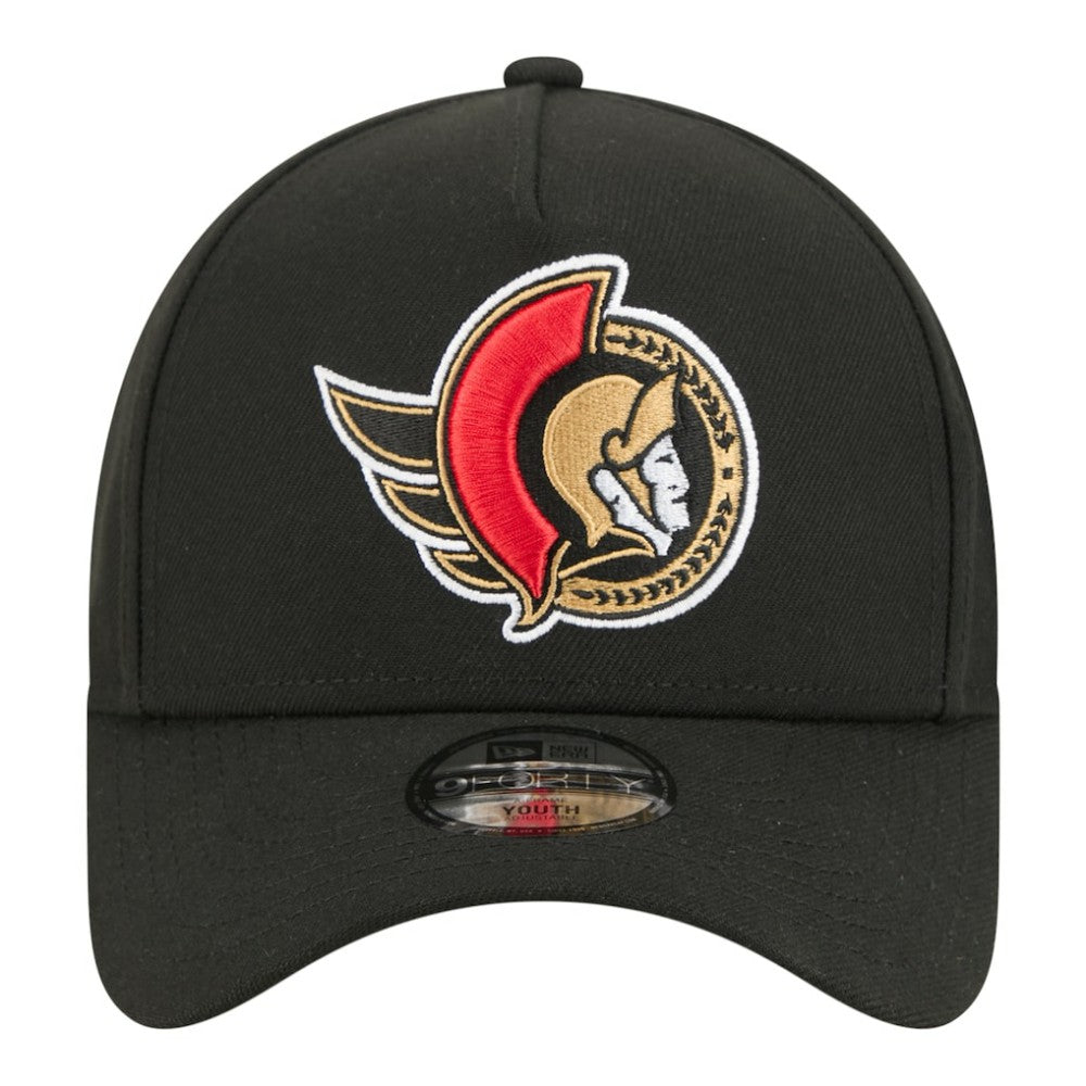 Ottawa Senators New Era Youth 9FORTY A-Frame Adjustable Hat Outlet