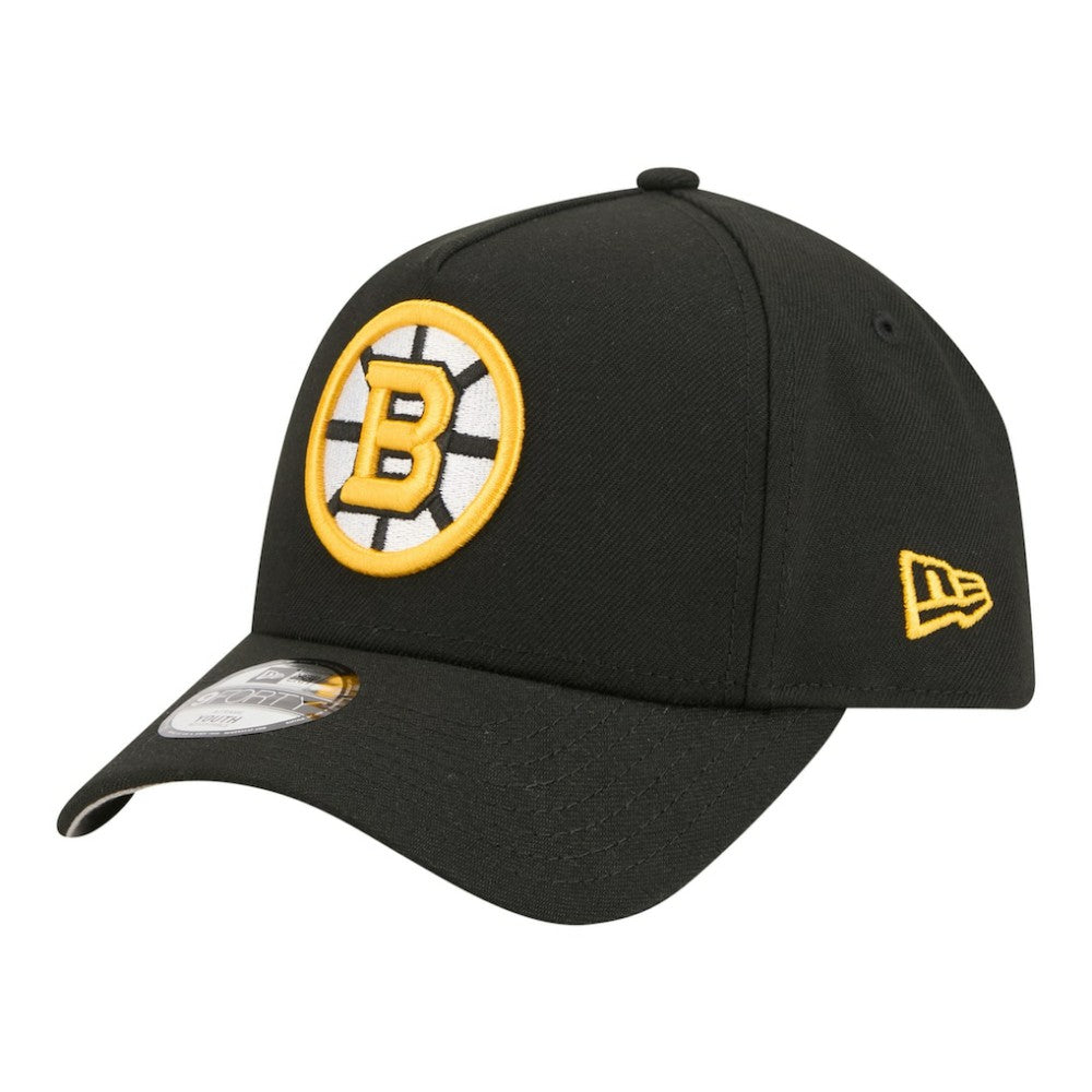 Boston Bruins New Era Youth 9FORTY A-Frame Adjustable Hat Online