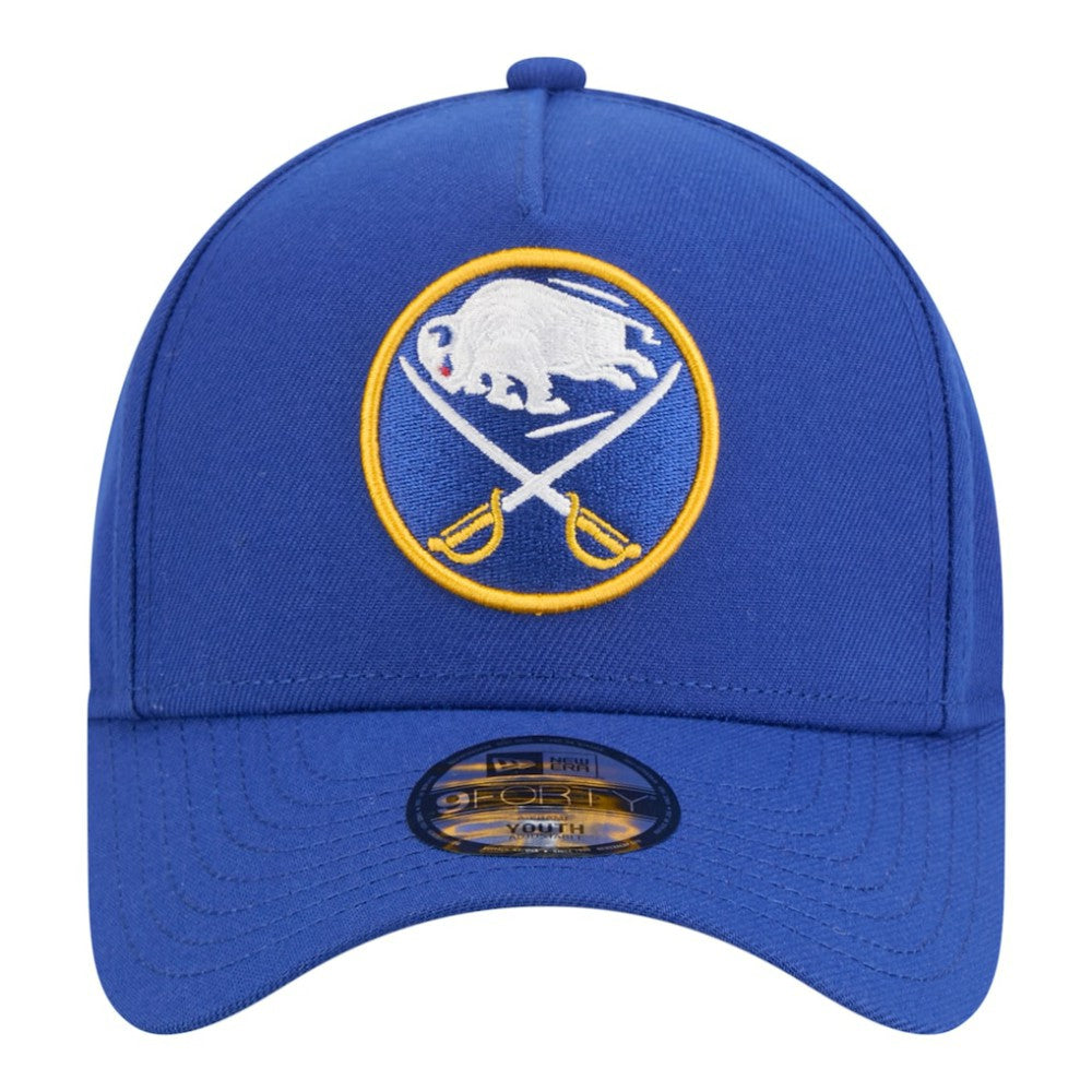 Buffalo Sabres New Era Youth 9FORTY A-Frame Adjustable Hat On Sale