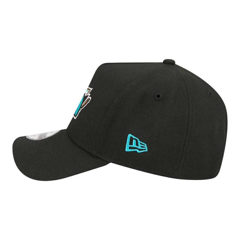 San Jose Sharks New Era Youth 9FORTY A-Frame Adjustable Hat For Sale