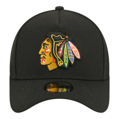 Chicago Blackhawks New Era Youth 9FORTY A-Frame Adjustable Hat Outlet