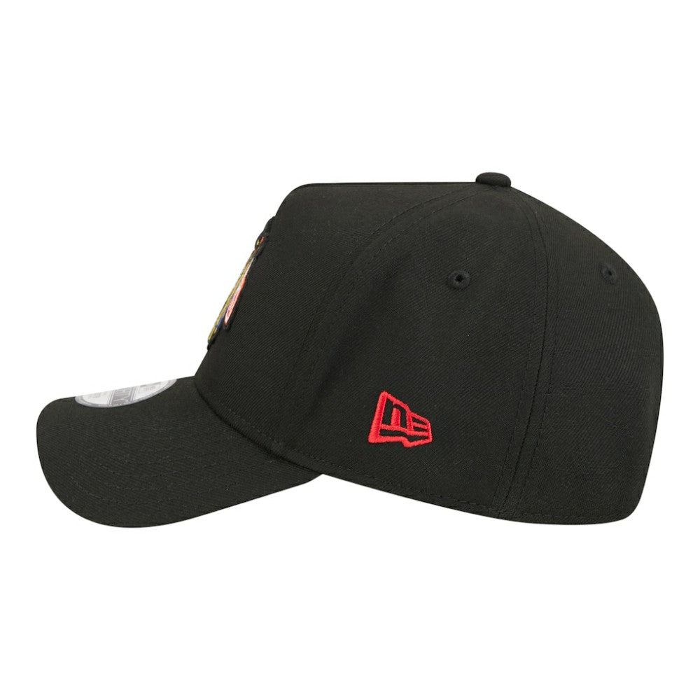 Chicago Blackhawks New Era Youth 9FORTY A-Frame Adjustable Hat Outlet