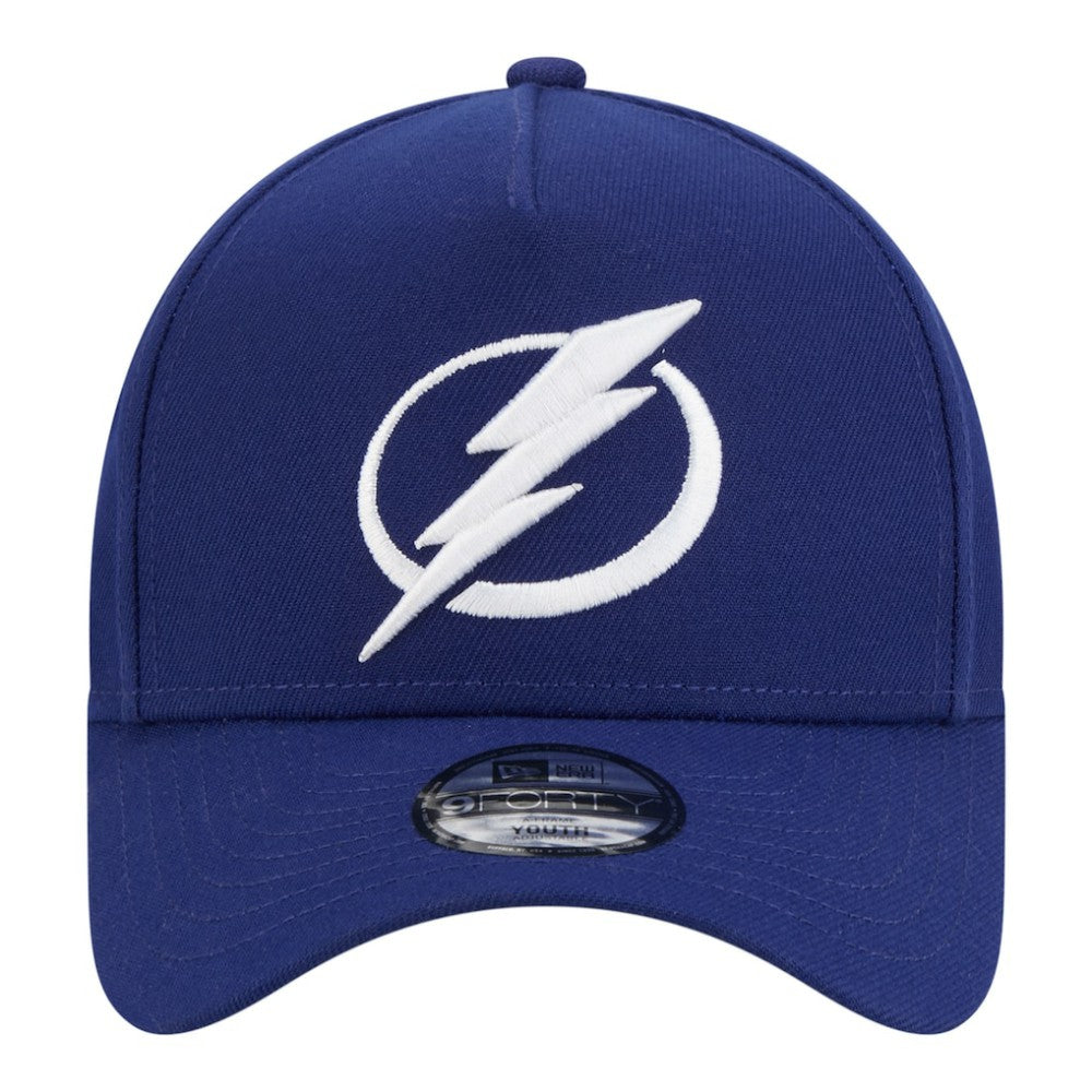 Tampa Bay Lightning New Era Youth 9FORTY A-Frame Adjustable Hat Sale