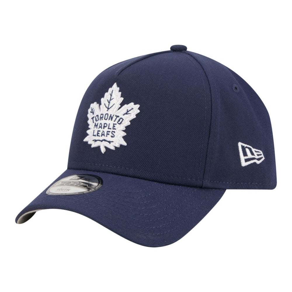 Toronto Maple Leafs New Era Youth 9FORTY A-Frame Adjustable Hat Sale