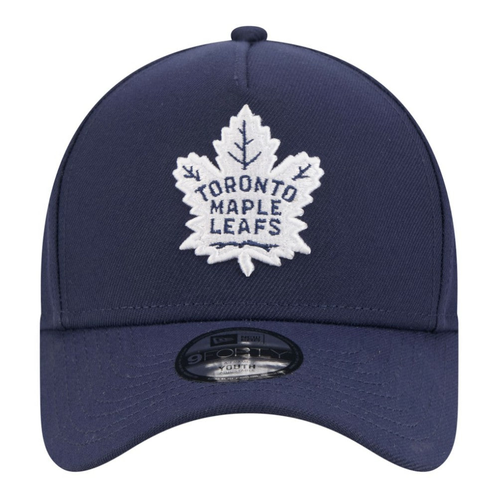 Toronto Maple Leafs New Era Youth 9FORTY A-Frame Adjustable Hat Sale