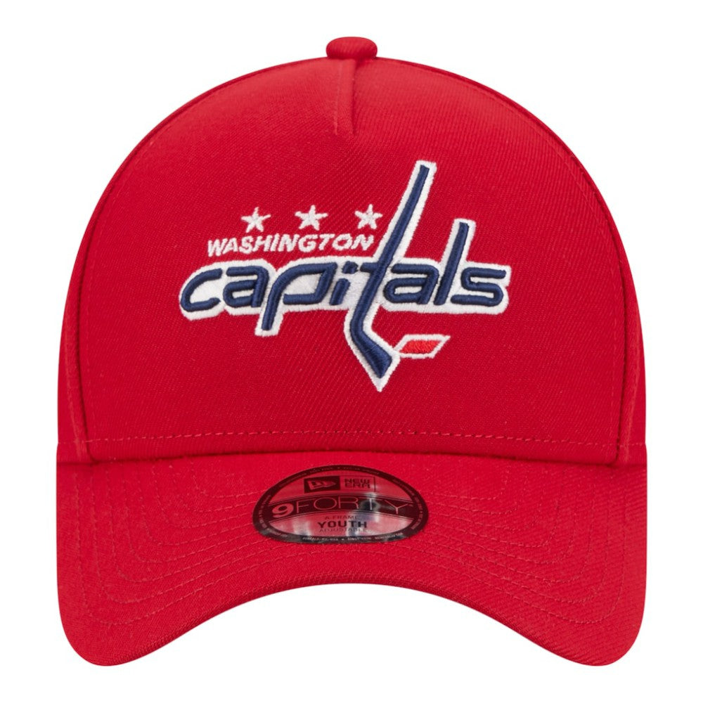 Washington Capitals New Era Youth 9FORTY A-Frame Adjustable Hat Online