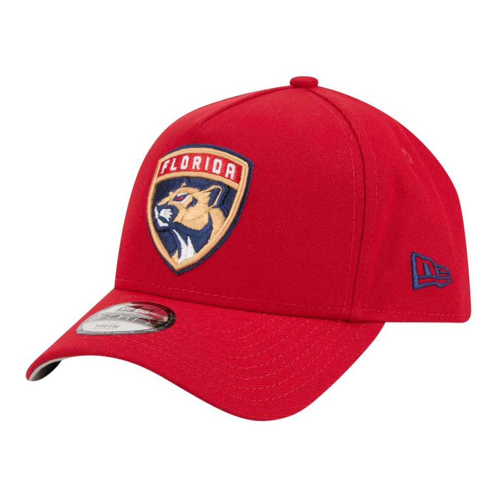 Florida Panthers New Era Youth 9FORTY A-Frame Adjustable Hat Outlet