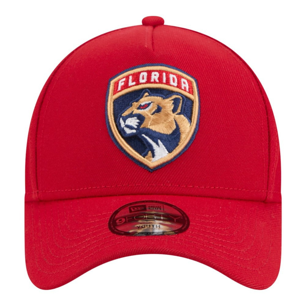 Florida Panthers New Era Youth 9FORTY A-Frame Adjustable Hat Outlet