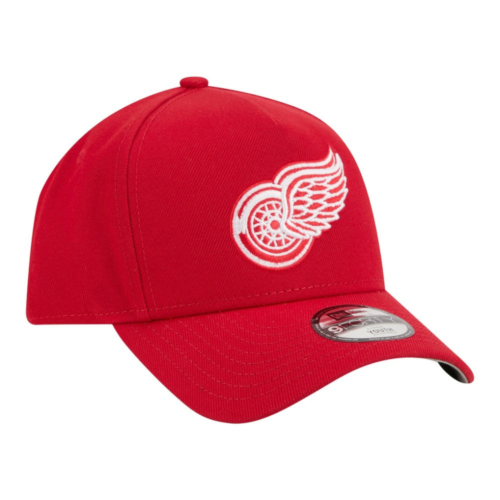 Detroit Red Wings New Era Youth 9FORTY A-Frame Adjustable Hat Online