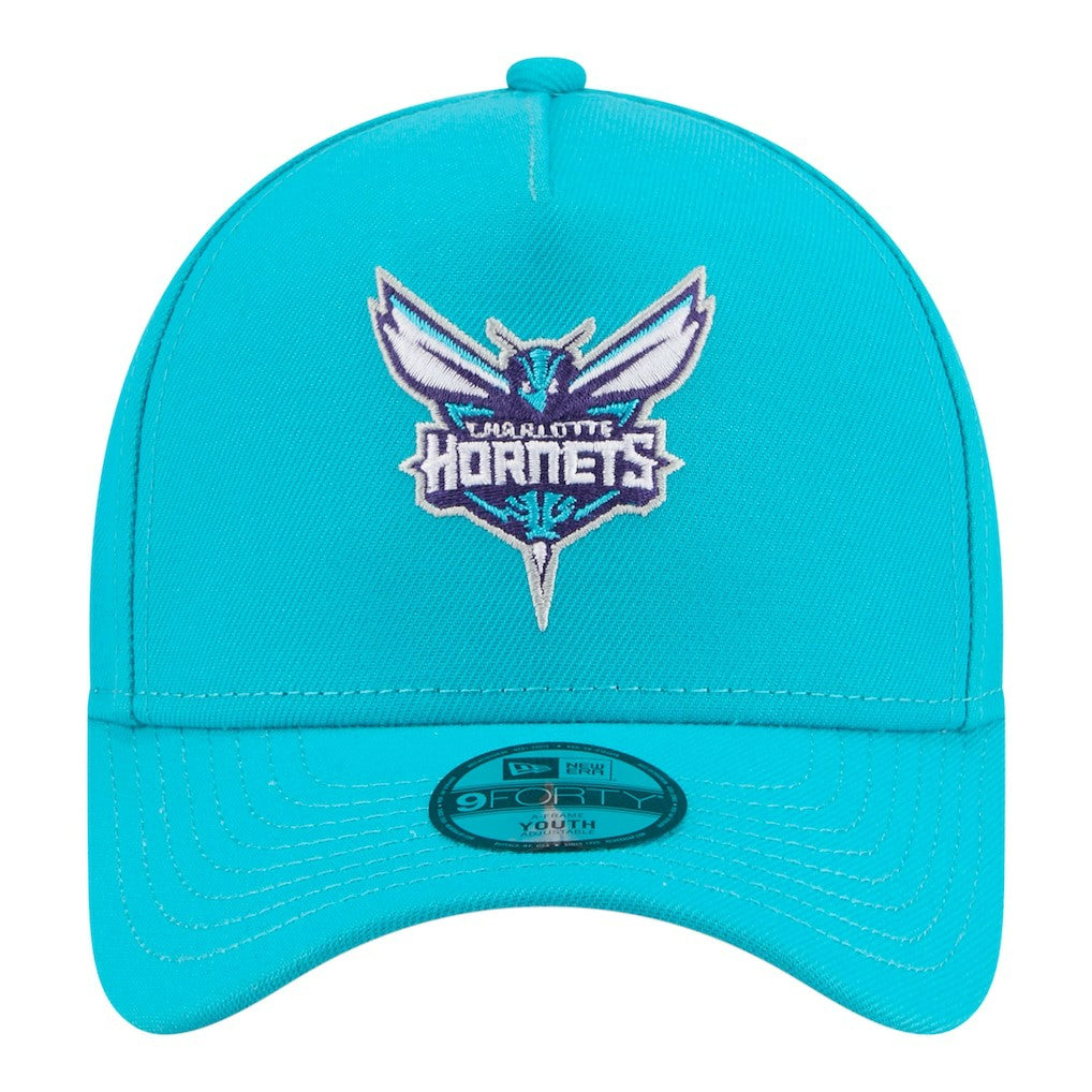 Charlotte Hornets Youth 9FORTY A-Frame Adjustable Hat For Sale