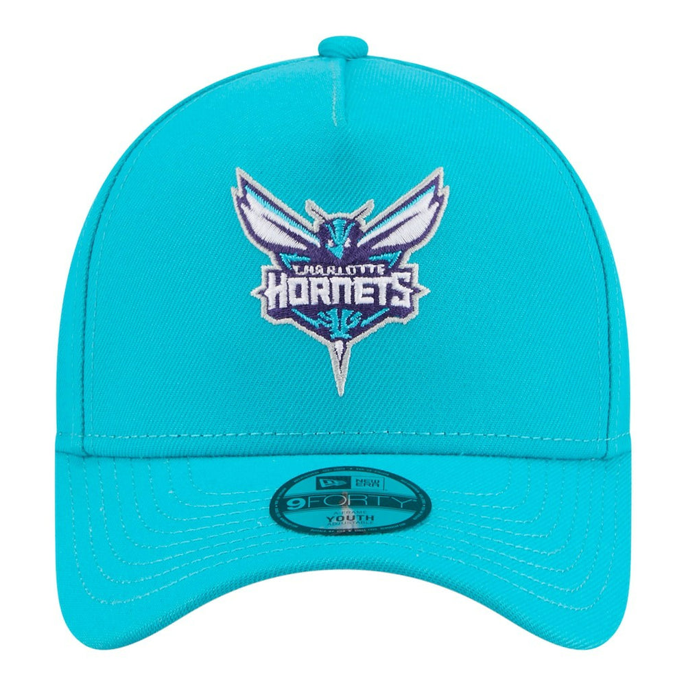 Charlotte Hornets Youth 9FORTY A-Frame Adjustable Hat For Sale